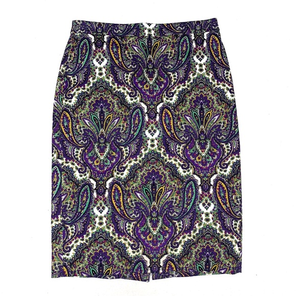 J. Crew Dresses & Skirts - J. Crew No. 2 Pencil Skirt in Paisley